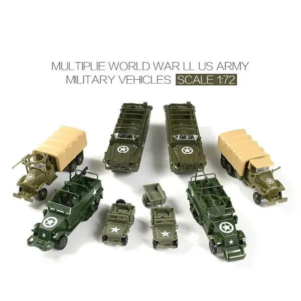 1/72 GMC Allied Forces Truck Model Kit - Image 3