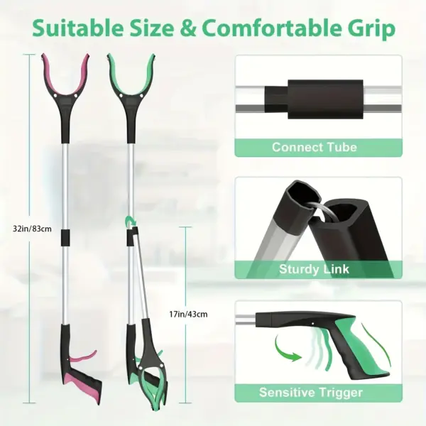 Long Handle Foldable Garbage Collector Tool - Image 3
