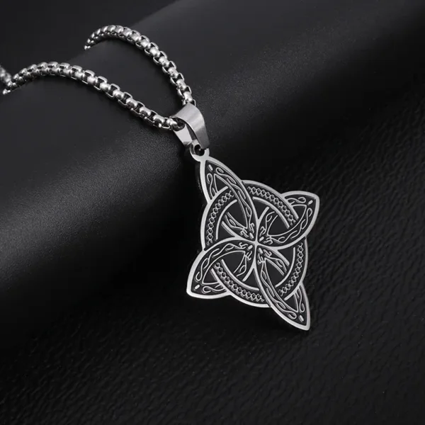 Retro Punk Trident Pendant Necklace for Everyone - Image 29