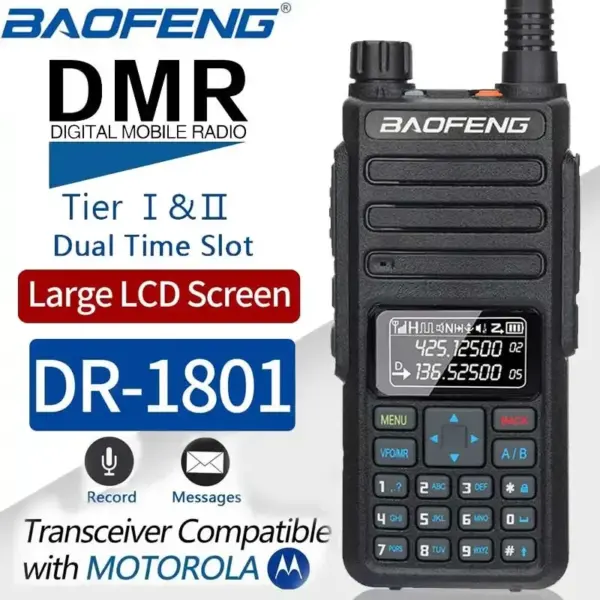 Baofeng DR-1801 Dual Band Walkie Talkie