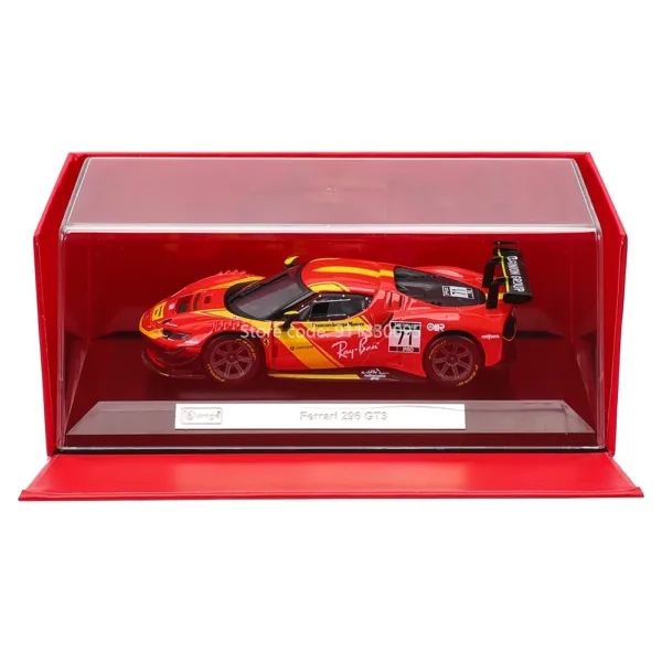 Bburago 1:43 Ferrari 296 GT3 Diecast Model - Image 5