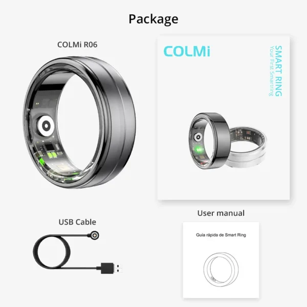 COLMI R06 Smart Ring Heart Rate Monitor - Image 6