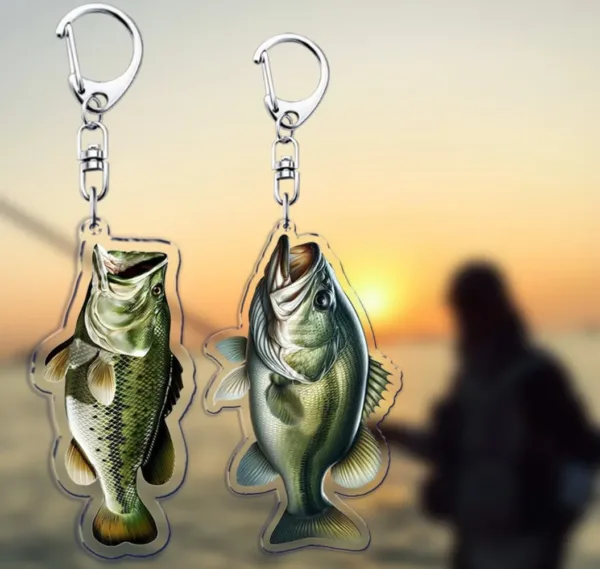 Fishing Man Keychain Pendant for Gifts - Image 6