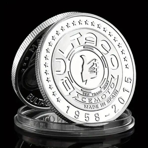 Bultaco Matador Commemorative Silver Coin 1PC - Image 2