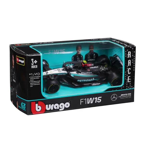 Bburago 1:43 Mercedes-AMG F1 Diecast Model - Image 5