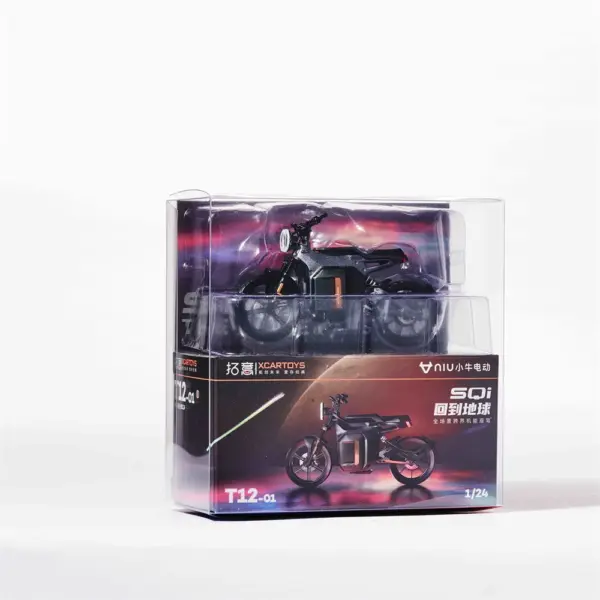 1/64 Scale Xcartoys Diecast Electric Car Model - Image 3