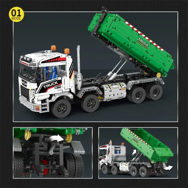 2950pcs Remote Control Truck Building Block Set - Image 4