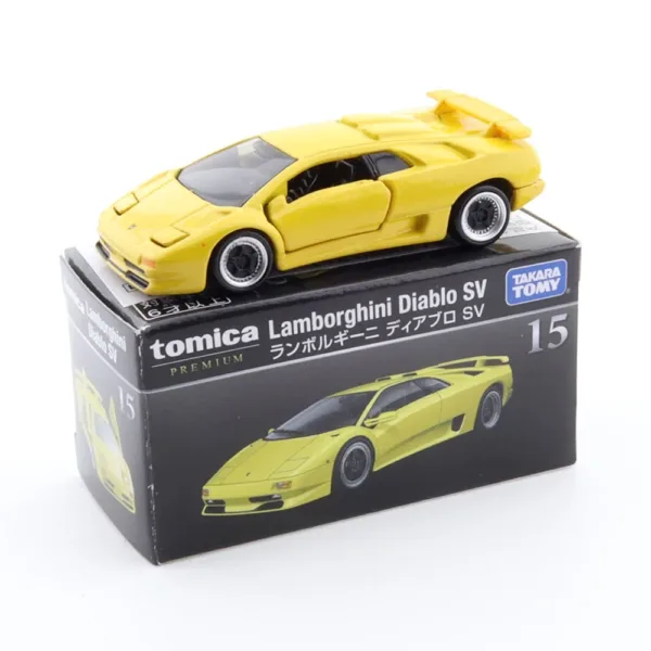 Tomica Premium Lamborghini Diablo SV Model