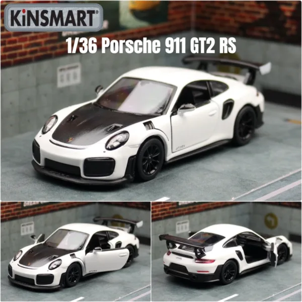 1/36 Porsche 911 GT3 RS Diecast Model Car - Image 10