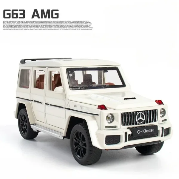 1:32 Diecast Benz G63 Police Car Model - Image 11