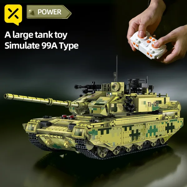 Tank Building Block Set for Ages 6+