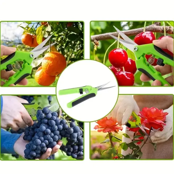 Garden Pruning Shears with Ergonomic Grip - Image 3