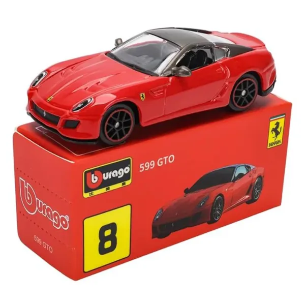 Bburago 1:64 Diecast Ferrari Model Car - Image 9