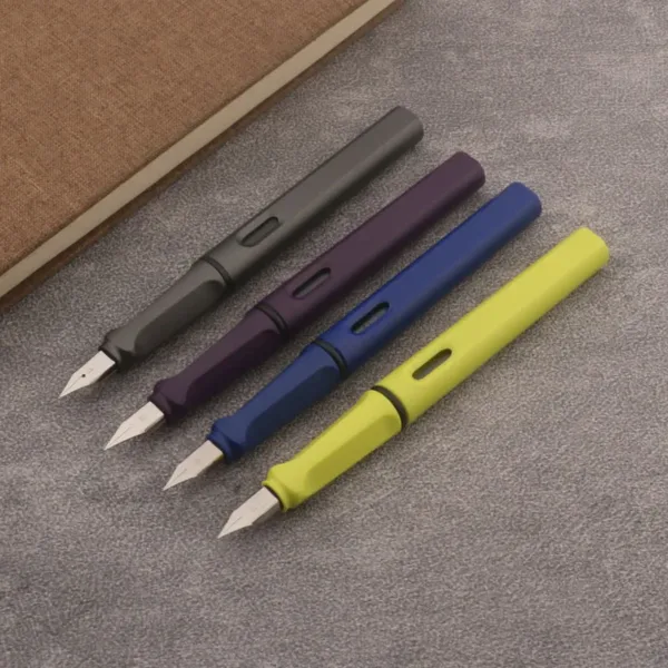 Matte Purple Fountain Pen with 0.38mm Nib - Image 5