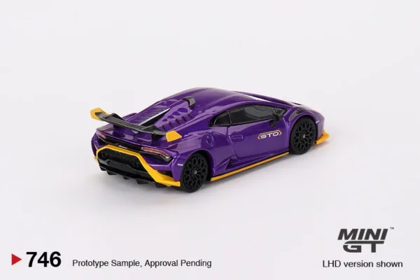 1/64 Lamborghini Huracán STO Diecast Model Car - Image 3