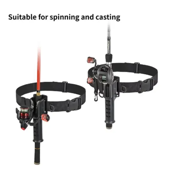 Adjustable Waist Fishing Rod Holder Accessory - Image 3