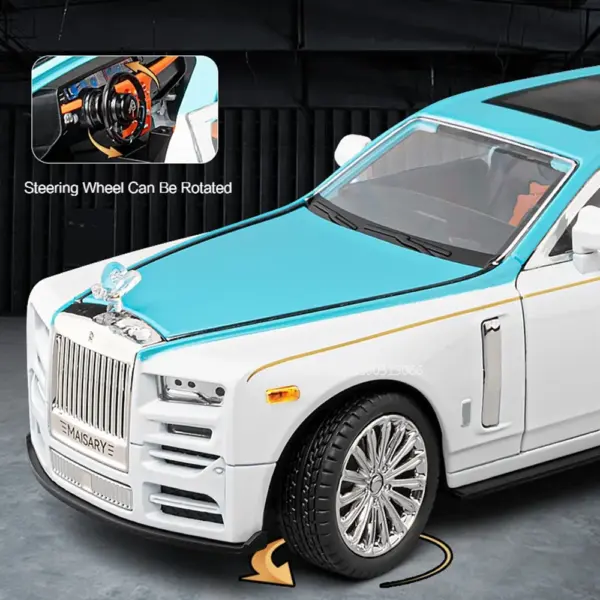 1/22 Scale Rolls Royce Phantom Diecast Model - Image 4