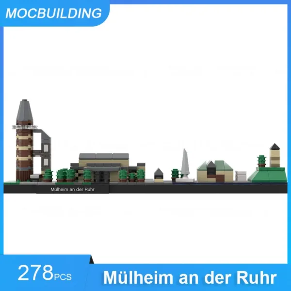 Ruhrgebiet Skylines Model Building Kit 5108PCS - Image 18