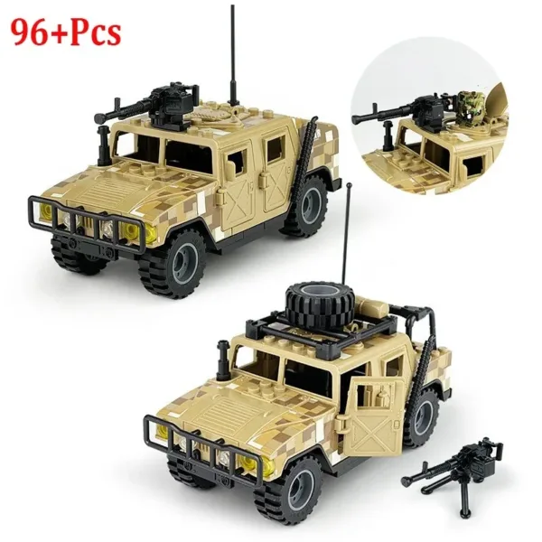 Armored Vehicle Building Blocks Model Toy - Image 7