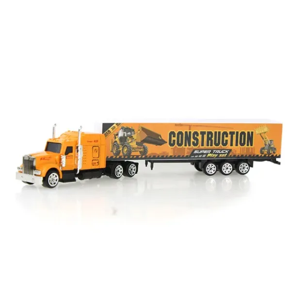 Diecast Container Truck Model Toy for Kids - Image 10