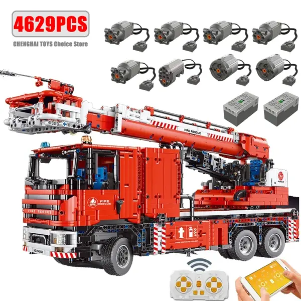 Remote Control Truck Building Blocks Set - Image 10