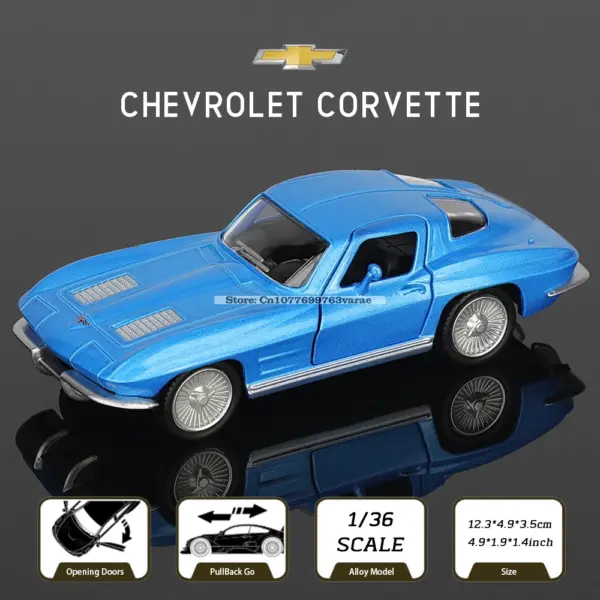 1:36 Diecast Chevrolet Camaro & BMW M3 Model - Image 20