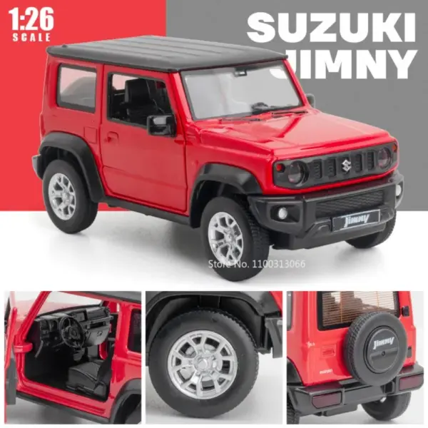 1:26 Suzuki Jimny Diecast Toy Car Model - Image 4