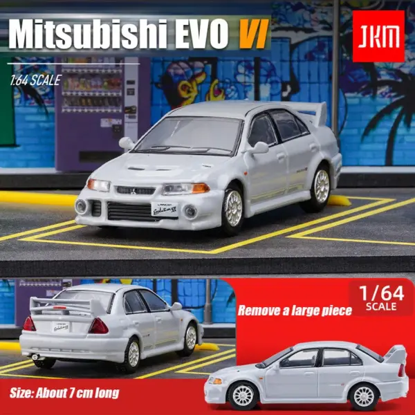 1/64 Scale JKM EVO VI Diecast Model Car - Image 2