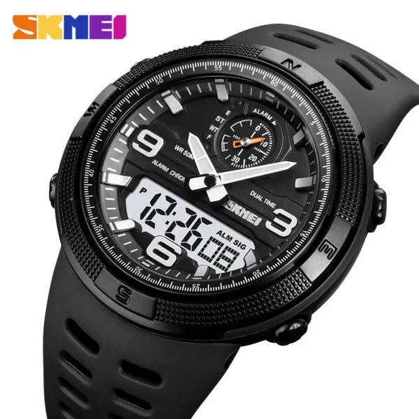 Digital Sports Stopwatch Wristwatch for Men