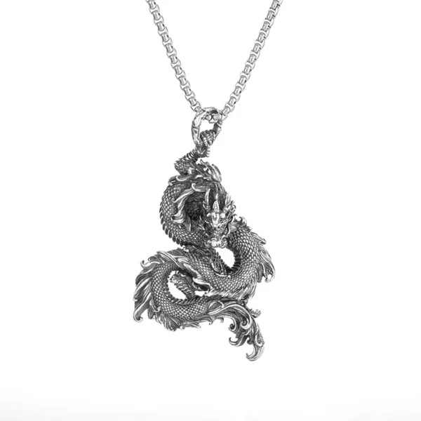 Lion Head Pendant Necklace for Men - Image 26