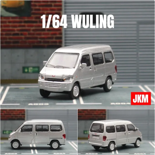 1:64 WULING Chevrolet N300 Diecast Van Model - Image 12