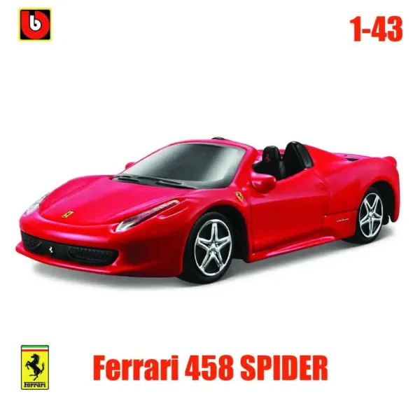 Bburago 1:43 Scale Ferrari Diecast Model Collection - Image 24