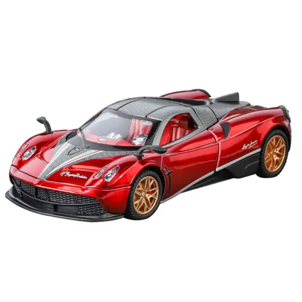 1:32 Pagani Huayra BC Alloy Model Car Toy - Image 3