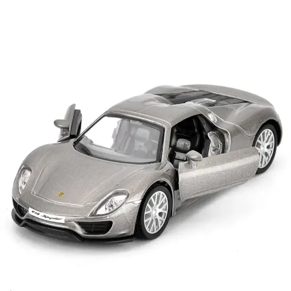 MaKeda Metal Porsche 918 Toy Car Model - Image 2