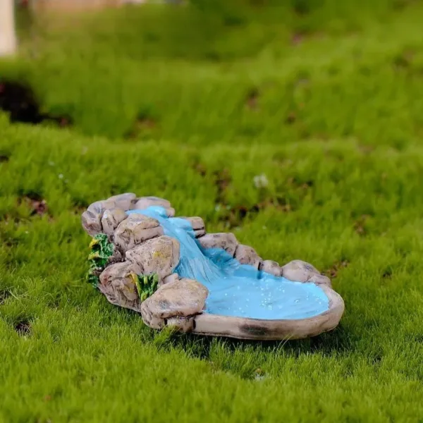 Miniature Fairy Garden Water Well and Bridge - Image 26