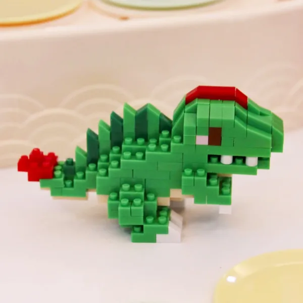 Cute Dinosaur Mini Bricks Building Set - Image 5