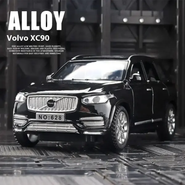 Diecast Metal Volvo XC90 SUV Model with Sound - Image 8