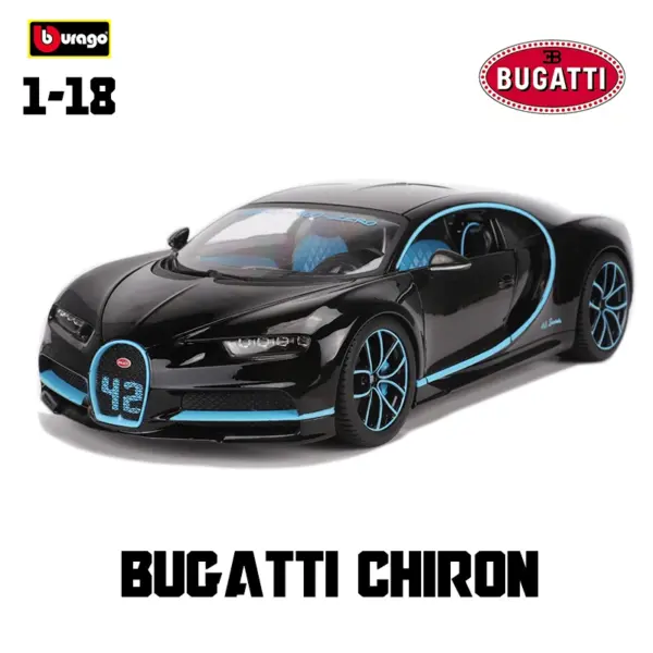 Bburago 1:18 Bugatti Mistral Diecast Model Car - Image 7