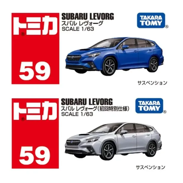 1/63 Subaru Levorg Diecast Metal Model Car