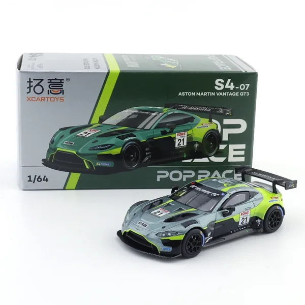 1/64 Scale Aston Martin Vantage GT3 Diecast Model