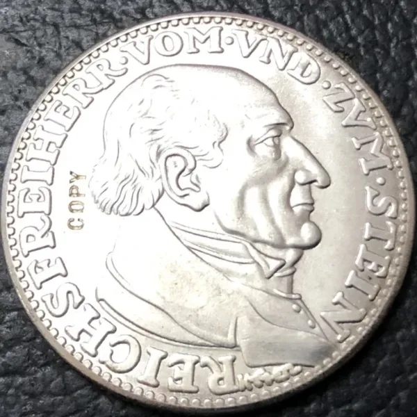 1931 Germany Silver Plated Copy Coin - Image 2