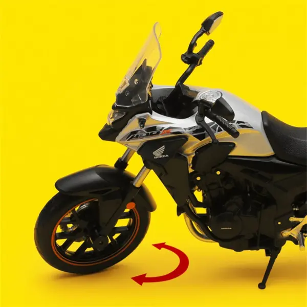 1:12 Scale Honda CB400X Diecast Motorcycle Model - Image 3