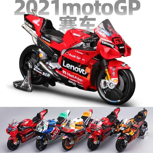 Maisto 1:18 Ducati Lenovo Team Motorcycle Model