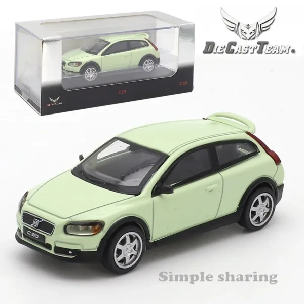 1:64 Scale Volvo C30 Diecast Metal Model - Image 9