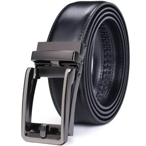 Men's Automatic Buckle Ratchet Dress Belt - Image 2