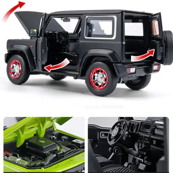 1:18 SUZUKI Jimny Alloy Diecast Model Car - Image 4