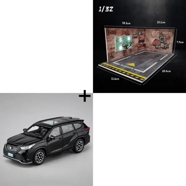 1:32 Scale CROWN KLUGER Diecast SUV Toy - Image 7