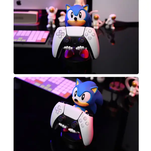 Sonic Hedgehog Figure Phone Holder Model - Image 2