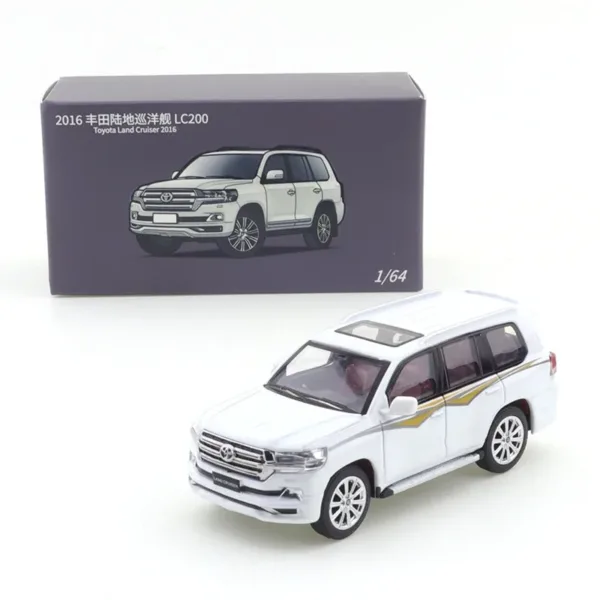 1:64 Scale 2016 Toyota Land Cruiser Model