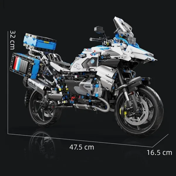 Motorcycle Building Block Model 2396 Pieces - Image 5